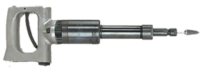 Henrytools 5102H horizontal grinder with spade handle grip